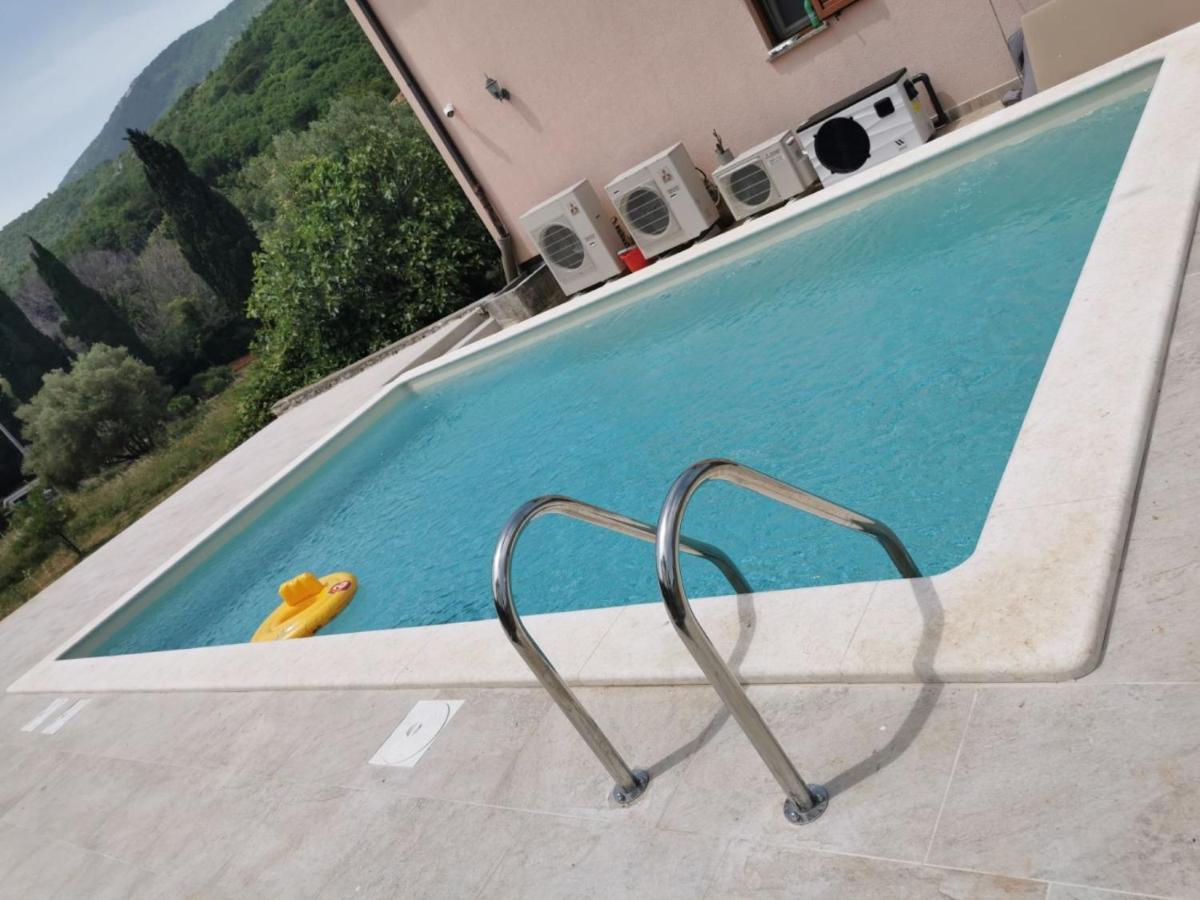 Apartments Barbara With Pool Брсеч Екстер'єр фото